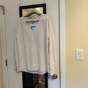 Source Unknown White Long Sleeve Tee